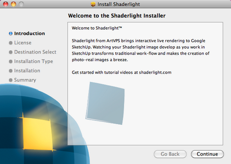 macInstallShaderlight